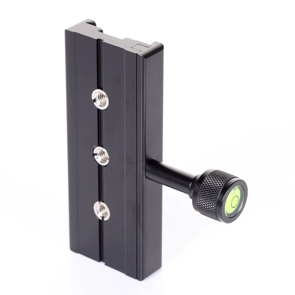 

XILETU QR-120 Universal Gimbal Clamp Adapter For Quick Release Plate 1/4"3/8"Arca SWISS RSS Tripod 120mm