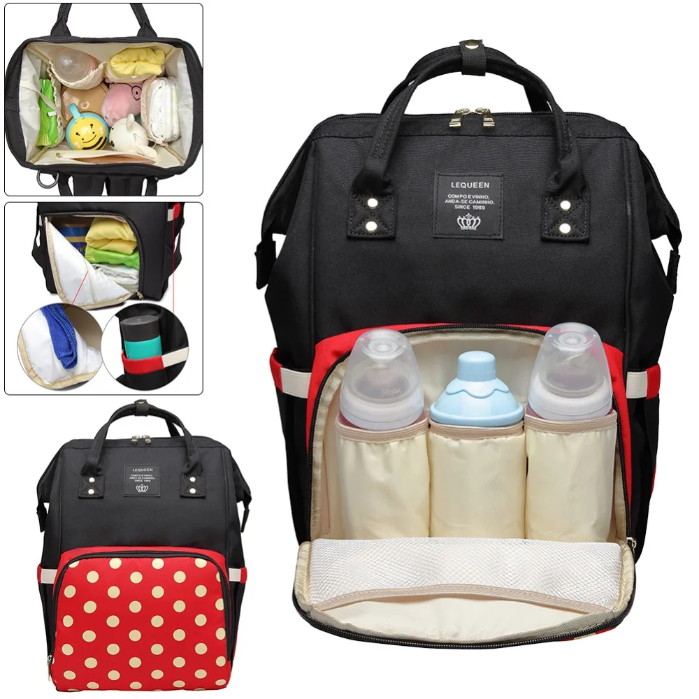 LEQUEEN мягкий подгузник сумки многофункциональный, вместительный дорожный шопинг для беременных сумка для ухода за ребенком подгузник сумка органайзер