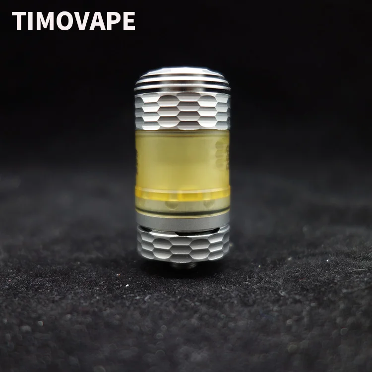 1pc 3.5ML Hussar The End Style RTA 22MM Rebuildable Tank Atomizer 316 Stainless Steel With Free One 510 Drip Tip 1pc 3.5ML Hussar The End Style RTA 22MM Rebuildable Tank Atomizer 316 Stainless Steel With Free One 510 Drip Tip