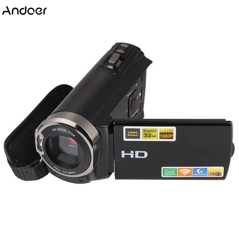 

3.0" TFT LCD Touching Screen Video Camera Camcorder 1080P Full HD 20MP 16X Zoom Digital Video Camera Recorder DVR Camcorder