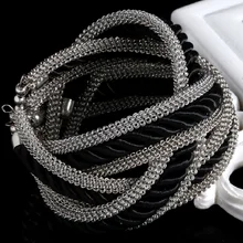 

2018 popular exaggeration bangle fashion individuality spring cotton thread knitting hemp flower opening bracelet