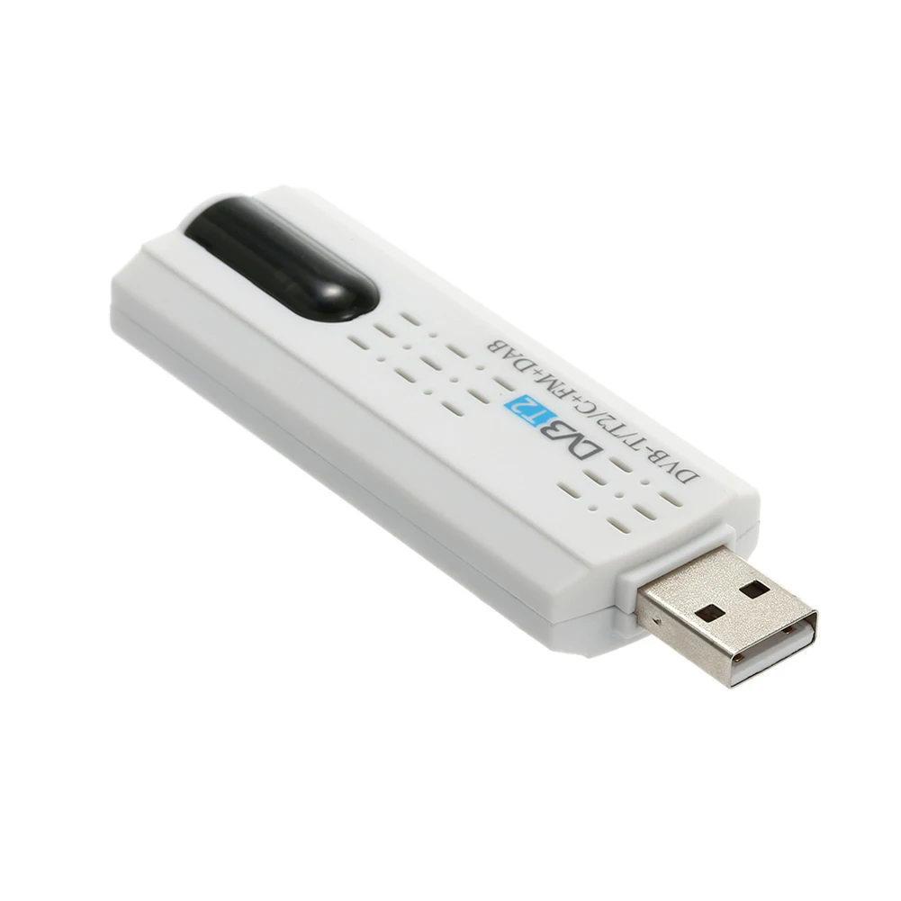 Цифровой DVB T2 USB ТВ Стик тюнер USB2.0 HD ТВ приемник+ антенна+ пульт дистанционного управления для DVB-T2, DVB-T, DVB-C, VHF-/UHF диапазон