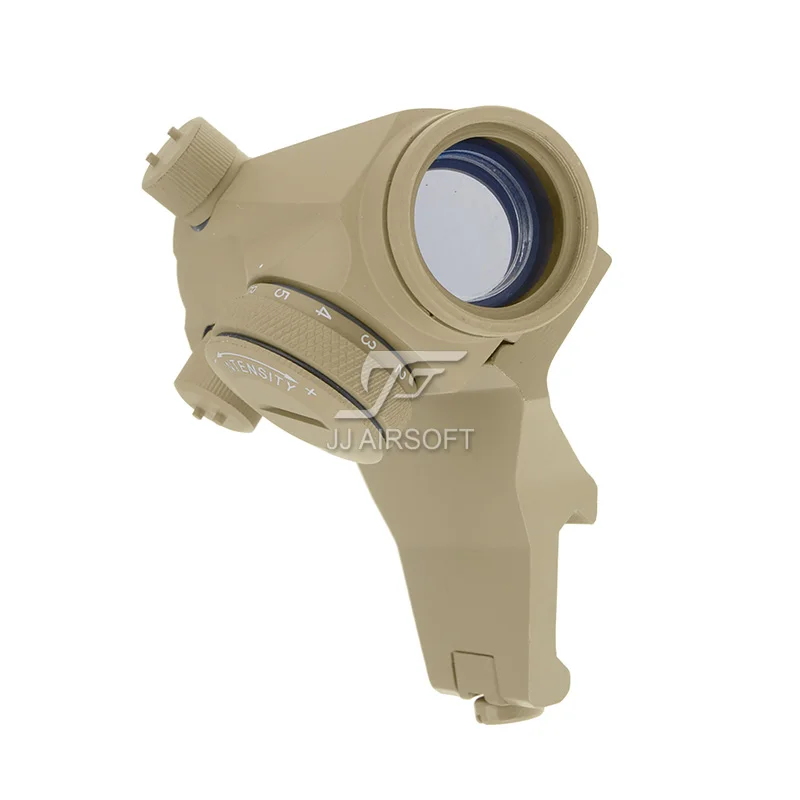 

JJ Airsoft 1x24 Red Dot with 45 Degree Offset Mount (Tan)