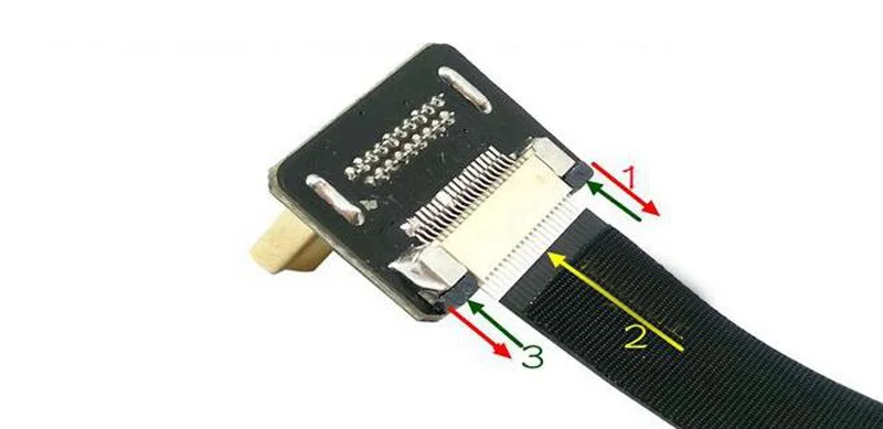 20 см A1 Gimbal FPV Micro Mini HDMI адаптер сгиба FPC плоский кабель Плоский для мультикоптера