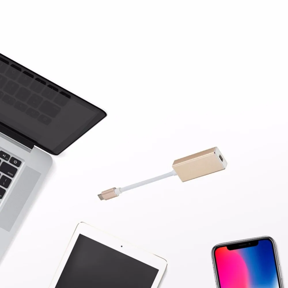 Кабель-адаптер type-c Usb3.1 к Minidp Macbook к переходному кабелю Minidp кабель Hd