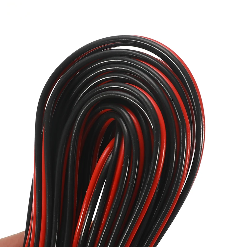 10m 2*0.5mm Speaker Cable Audio Core Wire For Home Stereo HiFi/Car Audio System Red And Black 10m 2*0.5mm Speaker Cable Audio Core Wire For Home Stereo HiFi/Car Audio System Red And Black