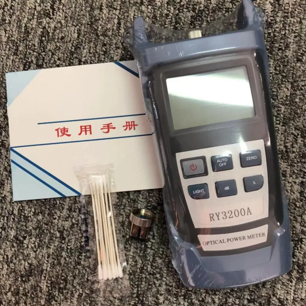 

RUIYAN RY3200A Optical Power Meter Fiber Optic RY3200 Handle Optical Power Meter -70~+10 dBm