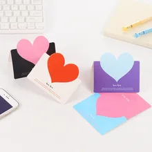 15 шт. День Святого Валентина Горячая Распродажа Креативный дизайн Любовь День Святого Валентина поздравления маленькая поздравительная открытка