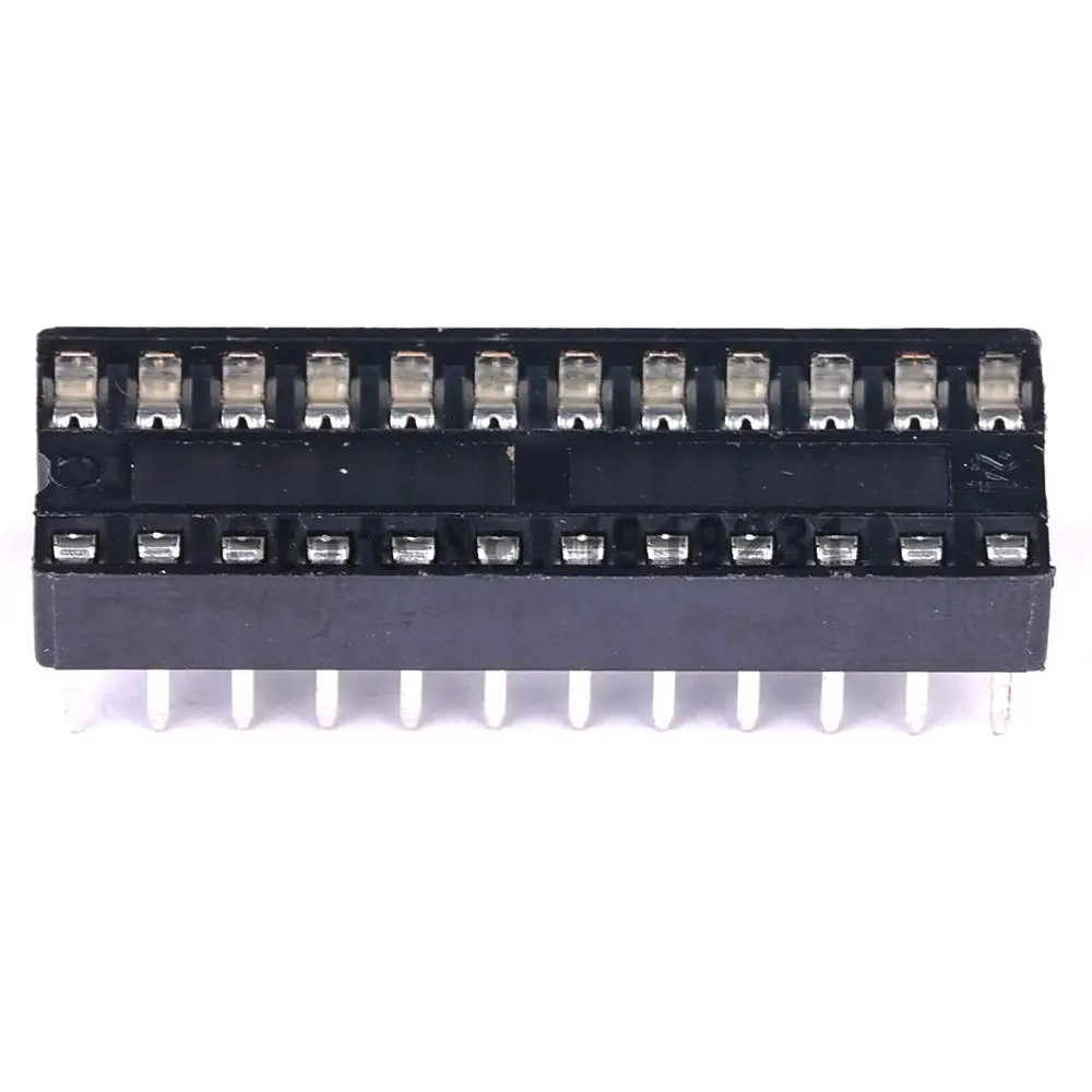 10 шт. 24 Pin 2 54 мм DIP SIP IC адаптер припоя Тип узкого P|adaptor|adaptor socket |