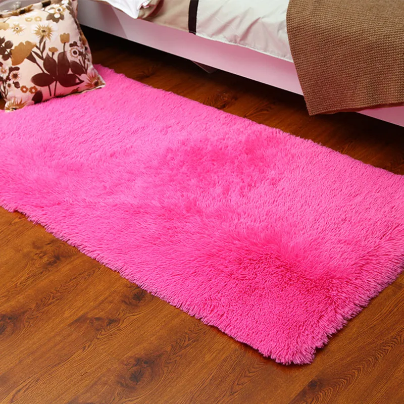 

Explosion Models Silky Carpet Mats Sofa Bedroom Living Room Decoration Anti-Slip Floor Carpets Bedroom Soft Home Supplies