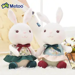 Плюшевые милые мягкие детские игрушки для девочек на день рождения Рождественский подарок Kawaii Tiramitu кролики мини Metoo кукла