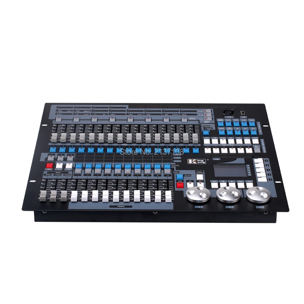 Decoracion Navidad лазерный DJ 1024 DMX контроллер диджей диско поворачивающаяся головка сценическое освещение консольное оборудование Flightcase