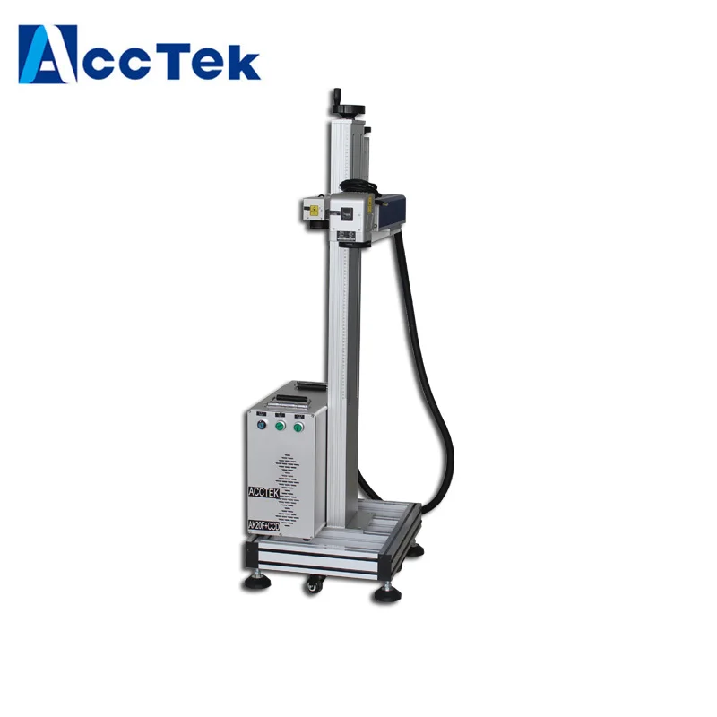 

Portable Fiber Laser Marking Machine with CCD Scanner/ Laser Marking Stainless Steel Machine 20w 30w 50w