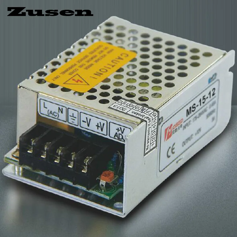 Высококачественный MS 15W 5V 12V 15V 24V Миниатюрный небольшой импульсный источник