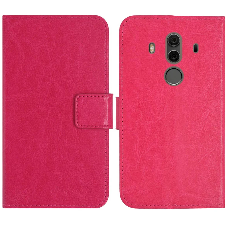 TienJueShi флип-книжка-подставка силиконовый защитный кожаный чехол закрытый Etui кожаный чехол для Huawei Mate 10 Pro 6 дюймов