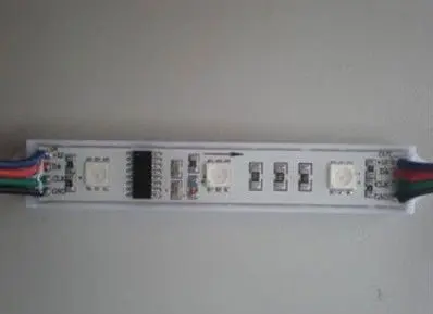 6803IC 5050 3 СВЕТОДИОДОВ DC12V вход водонепроницаемый 20 шт. строку|waterproof waterproof|waterproof