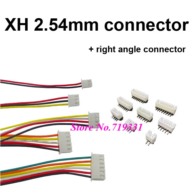 5 PCS Mini Micro ZH 1mm 2~6-Pin JST Connector And Wire、2 Sh xhS WY 