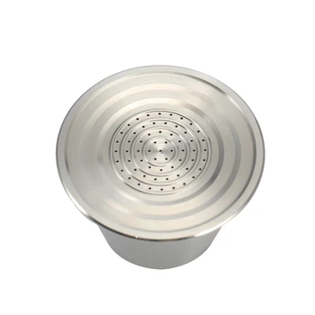 Stainless Steel Fillable Coffee Capsules Reusable Coffee Capsule Cup with Buckle Type for Nespresso Coffee Capsule Machine