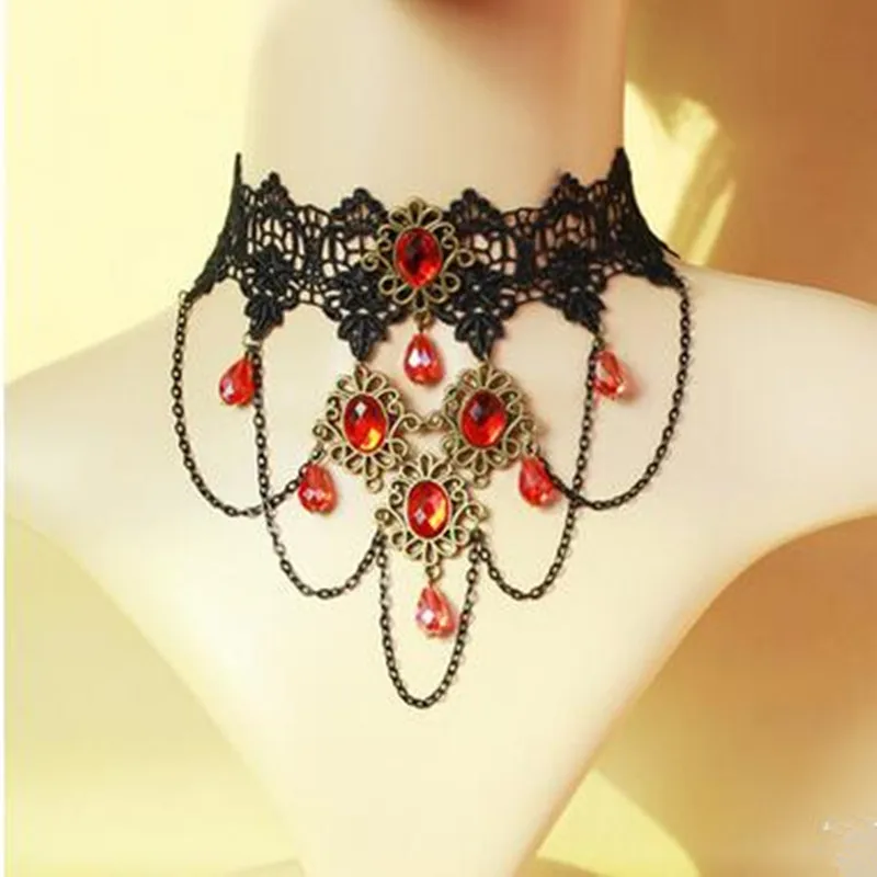 Accesory of the day - Page 10 2016-European-and-American-exaggerated-new-necklace-necklace-women-lace-necklace-red-crystal-accessories-wholesale