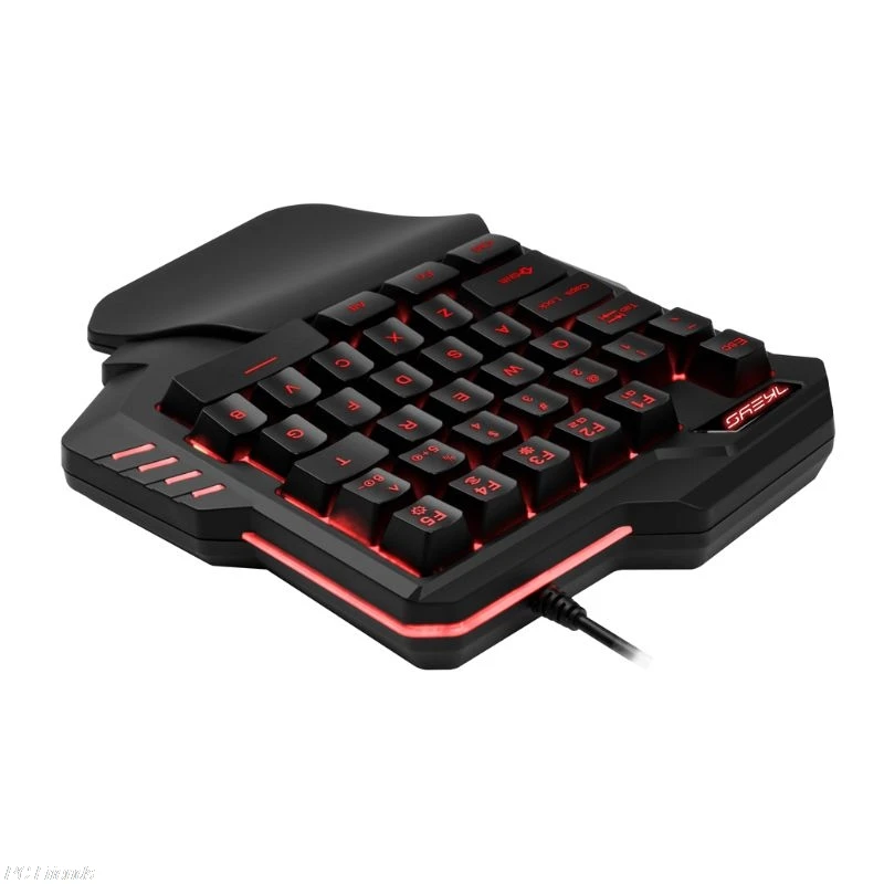 

G30 Wired 35 Keys Gaming Keypad LED Backlight One/Single Hand USB Wired Keyboards for PUGB LOL