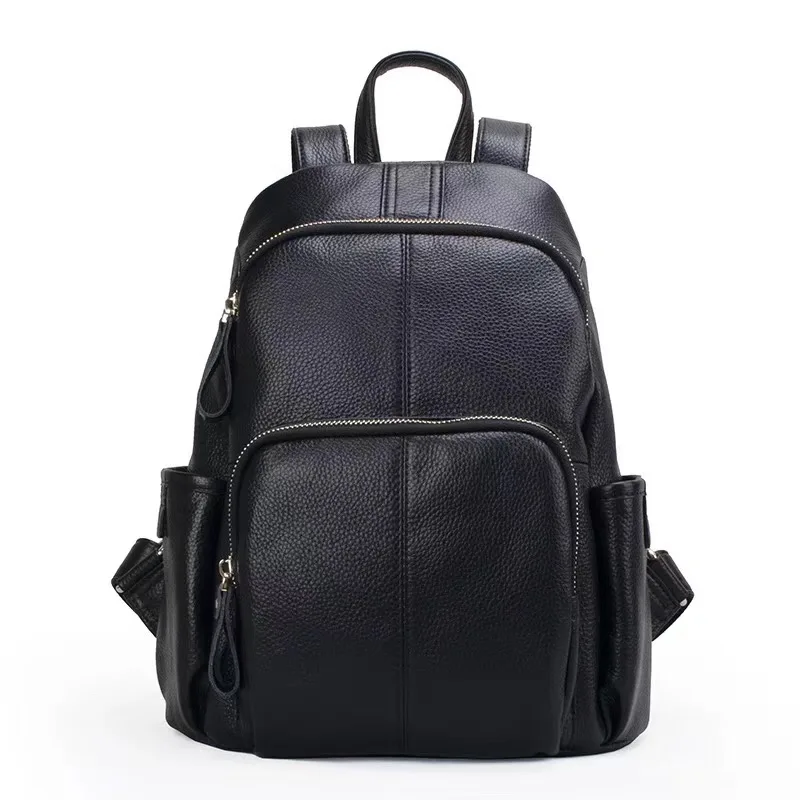 2019 Winter Large Capacity Women's Backpack 100 Real Leather Anti