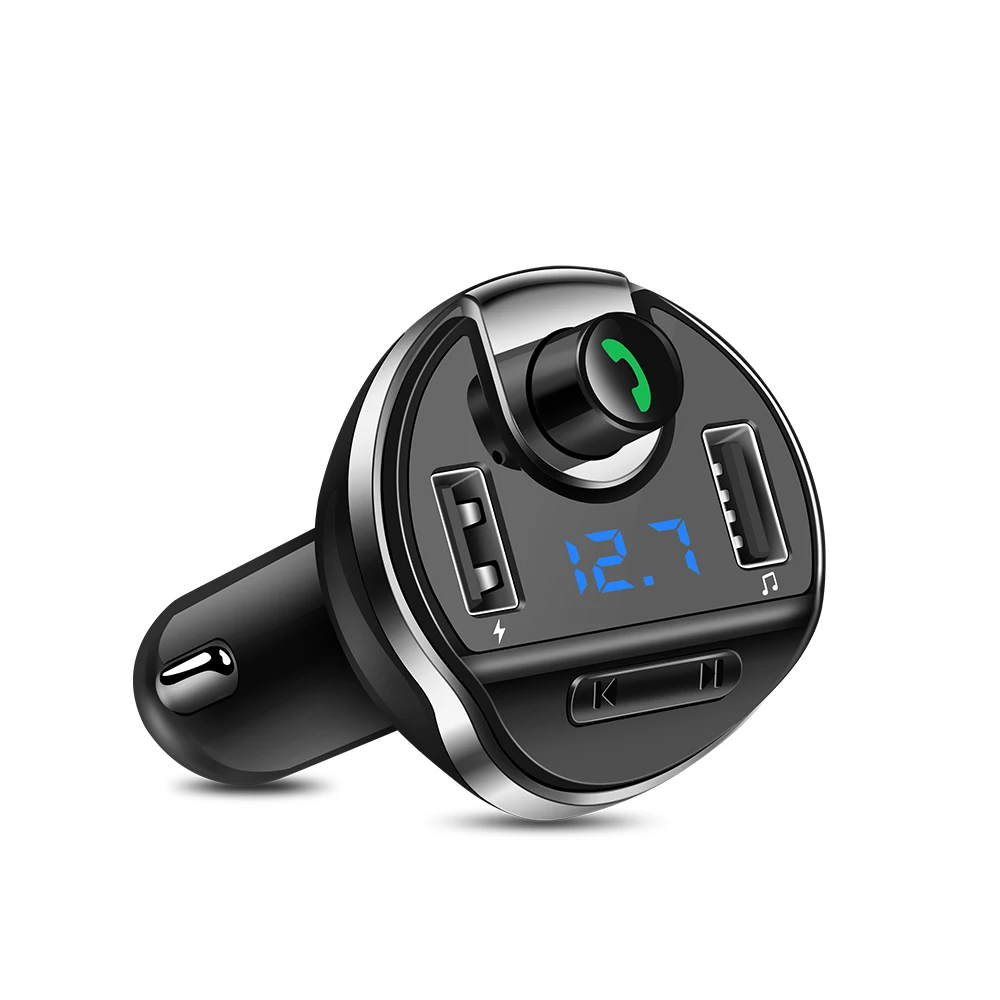 Bluetooth 3,0 Multi-Функция Автомобильный MP3-плеер двойной зарядное устройство USB fm-передатчик Беспроводной модулятор Поддержка TF - Тип штекера: universal