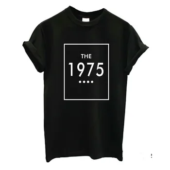 

THE 1975 Letter Print T Shirt Women Short Sleeve O Neck Loose Tshirt 2020 Summer Women Tee Shirt Tops Camisetas Mujer