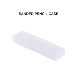 Прозрачный халат простая ручка чехол канцелярский ящик для хранения ручка чехол для студентов дизайнеров или офиса использовать пенал