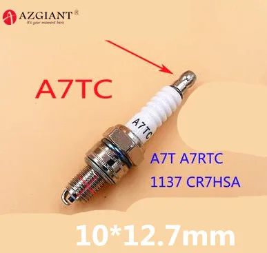 Свеча зажигания мотоцикла 100/125 A7TC D8TC E6TC F7TC B7TC A7RTC CR7HSA D8TRC D8TJC D8EA D8T - Цвет: A7TC