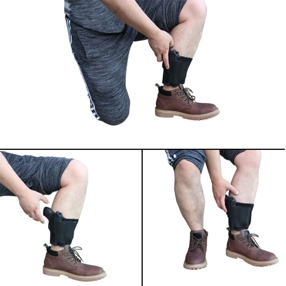 Ankle Gun Holster outdoor Hunting Concealed Tactical Holster Strap Belt