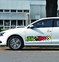 Car-styling Stickers applique Auto Side door large BIG BOSS Sticker Refit decoration Automobiles Exterior Accessories Supplies