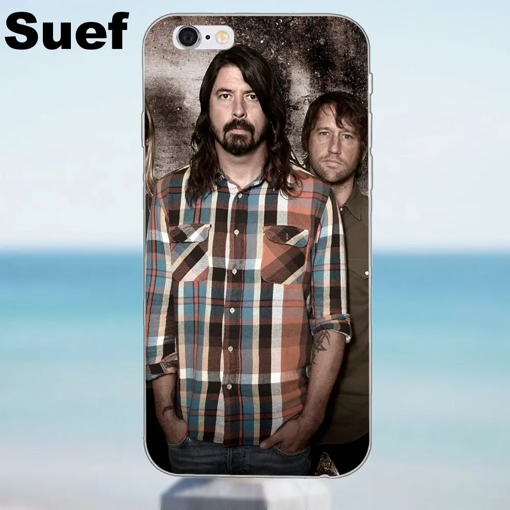 Suef Rock Bands коллекция Защитная Для iPhone X 4 4S 5 5S 5C SE 6 6S 7 8 Plus Galaxy A3 A5 J1 J3 J5 J7 2016 2017|for