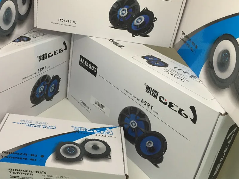 Пара 4 дюймов Car Audio Динамик полный спектр стерео Системы автомобиля Динамик стереоС оптимизировать внешний вид