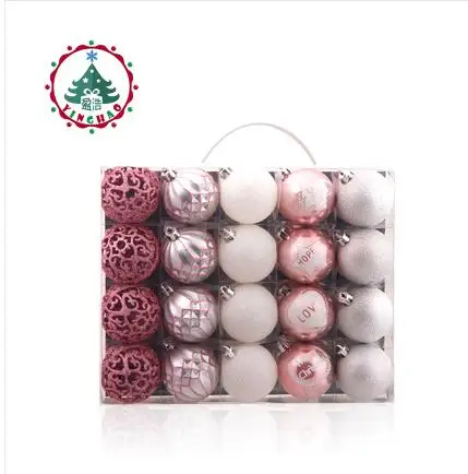 Navidad Natal елочные украшения из полистирола елочные шары Рождественские шары рождественские украшения - Цвет: 2