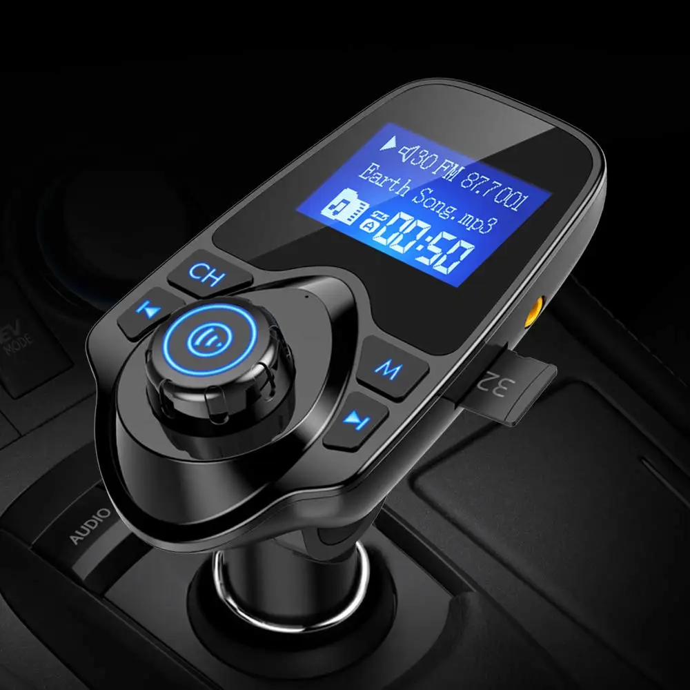 Автомобильный MP3-плеер Bluetooth fm-передатчик с двойной 2.1A USB зарядка для рук-музыка Автомобильная Поддержка TF карты car Kit