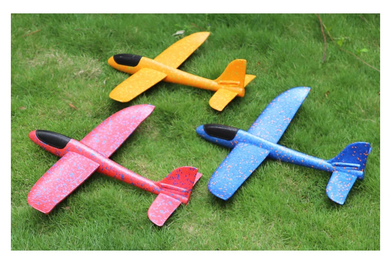 EPP ручной пледы самолет пены старт планер детский подарок 48 см модель самолета открытый игрушечные лошадки для детей