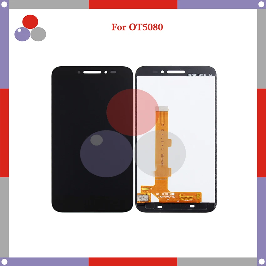 10 шт./лот 5,0 ''для Alcatel One Touch Shine Lite 5080 5080D OT5080 5080X сенсорный экран дигитайзер сборка запасные части