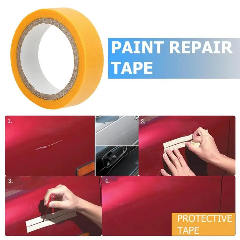 

Paint Spray Masking Rubber Tape Paint Care Tools Car Paint Scratch Repair