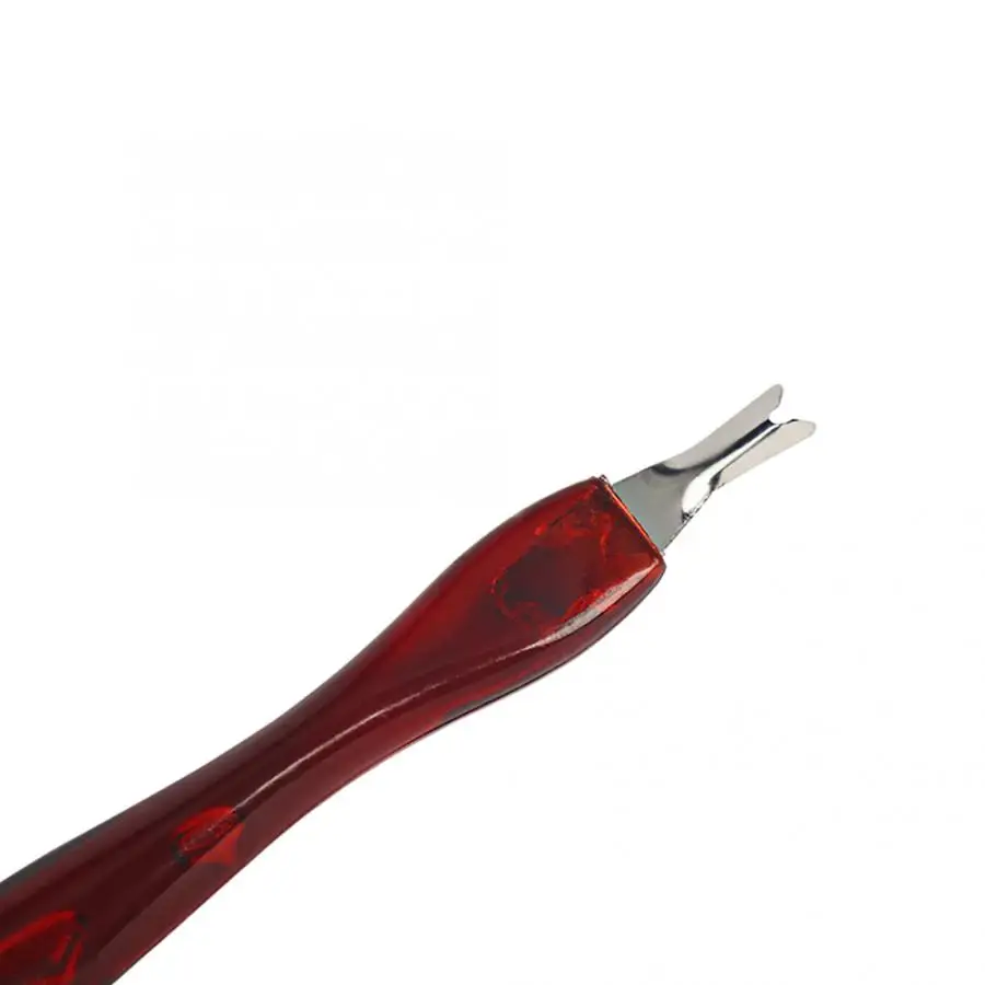 Средство для удаления кутикулы профессиональное для маникюра, нержавеющая сталь кутикулы толкатель Обрезка омертвевшей кожи инструмент