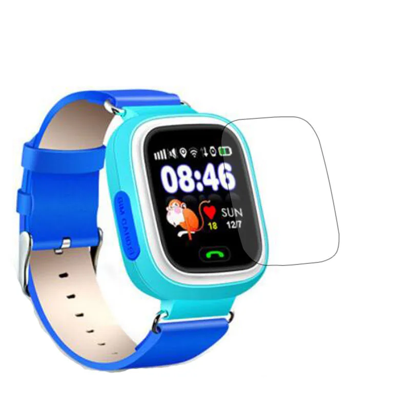 Мягкий прозрачный протектор экрана Защитная пленка для Q90 Смарт-часы gps трекер локатор детские дети ребенок SOS Вызов умные часы