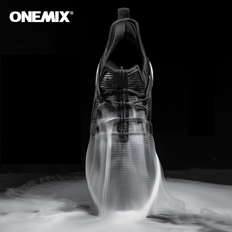 ONEMIX Мужская обувь для бега, мужские кроссовки, летние кроссовки, ультра увеличивающие рост, дышащая сетка, без шнуровки, Уличная обувь для бега и ходьбы