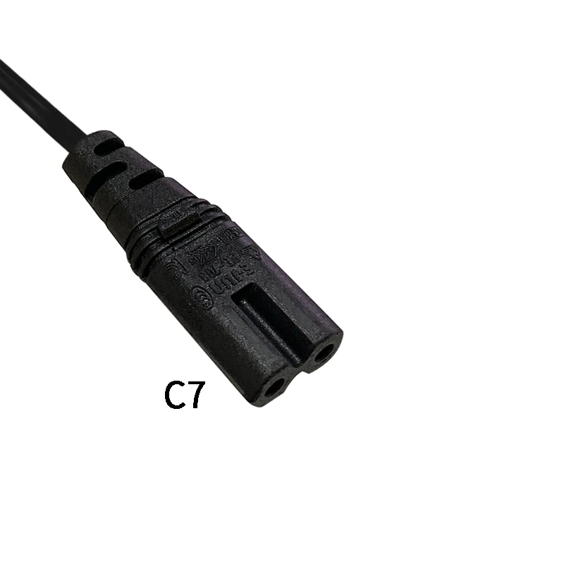 5 м 2*0,75 мм квадратный C7-C8 IEC320 C8 штекер для C7 Женский удлинитель питания Шнур адаптер питания провод 250 А/в