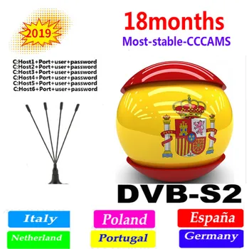 

Freesat V7s Cccam Cline for 1 Year Spain 6 lines for DVB-S2 HD Freesat v7 GT media V8 Nova CCam