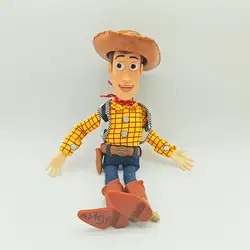 15 "Toy Story Шериф Вуди Jessie Talking другу ABS фигурку Коллекционная модель Toy BOX 38 см B152