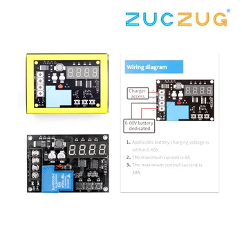 

NEW VHM-000 Charge Control Module 6-60V Storage Lithium Battery charging Protection Board