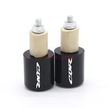 Универсальный мотоцикл руль заглушка слайдер мотоцикл противовес руль заканчивается 7/8 ''Ручка Бар Кепки Обложка для Honda CB600