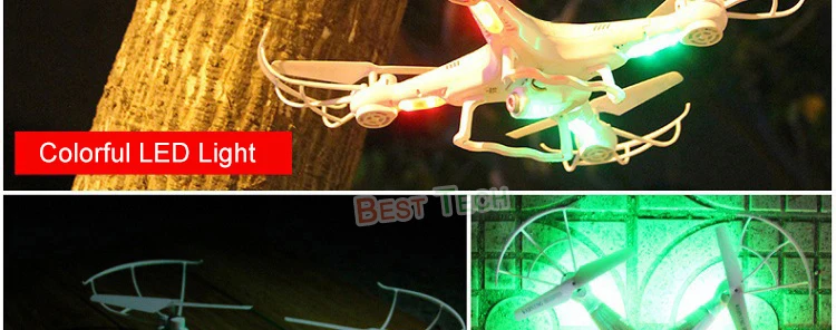 X5C-1 RC Drone with Headless Auto-return Professional Remote Control X5C Quadcopter 2.4G Drones can add 720P HD Camera 12