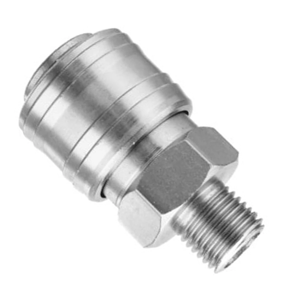 2pcs Europe Air Line Hose Quick Connectors 1/4 BSP Male Coupling Connector Female Compressor Connector Fitting