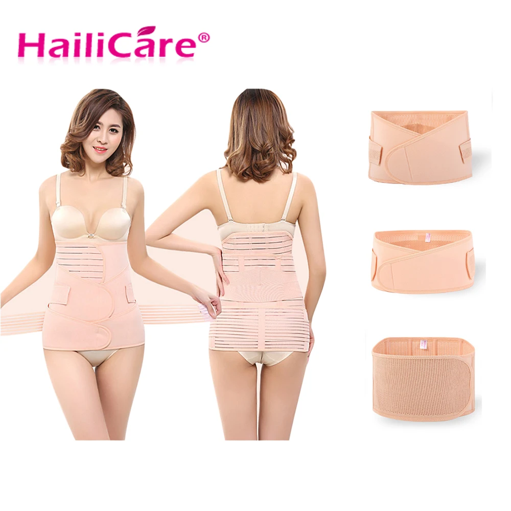 

3 in 1 Belly/Waist/Pelvis Postpartum Belt Body Recovery Shapewear Belly Slim Waist Cinchers Breathable Waist Trainer Corset