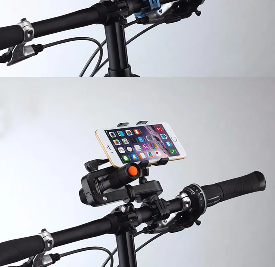 LOCLE велосипедный руль для горных велосипедов BMX велосипедный держатель для телефона чехол для поддержки или велосипедный держатель для gps-фонарей 3 цвета
